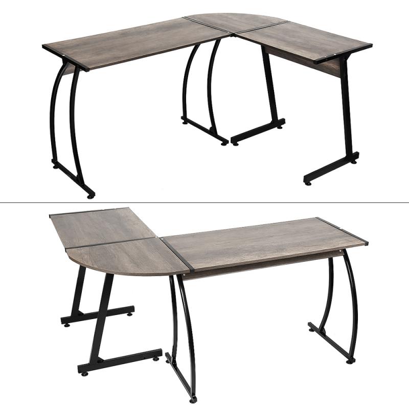Bureaux fonctionnels en forme de L bureau coin grand ordinateur portable étude Table de jeu poste de travail maison bureau meubles coin bureau HWC