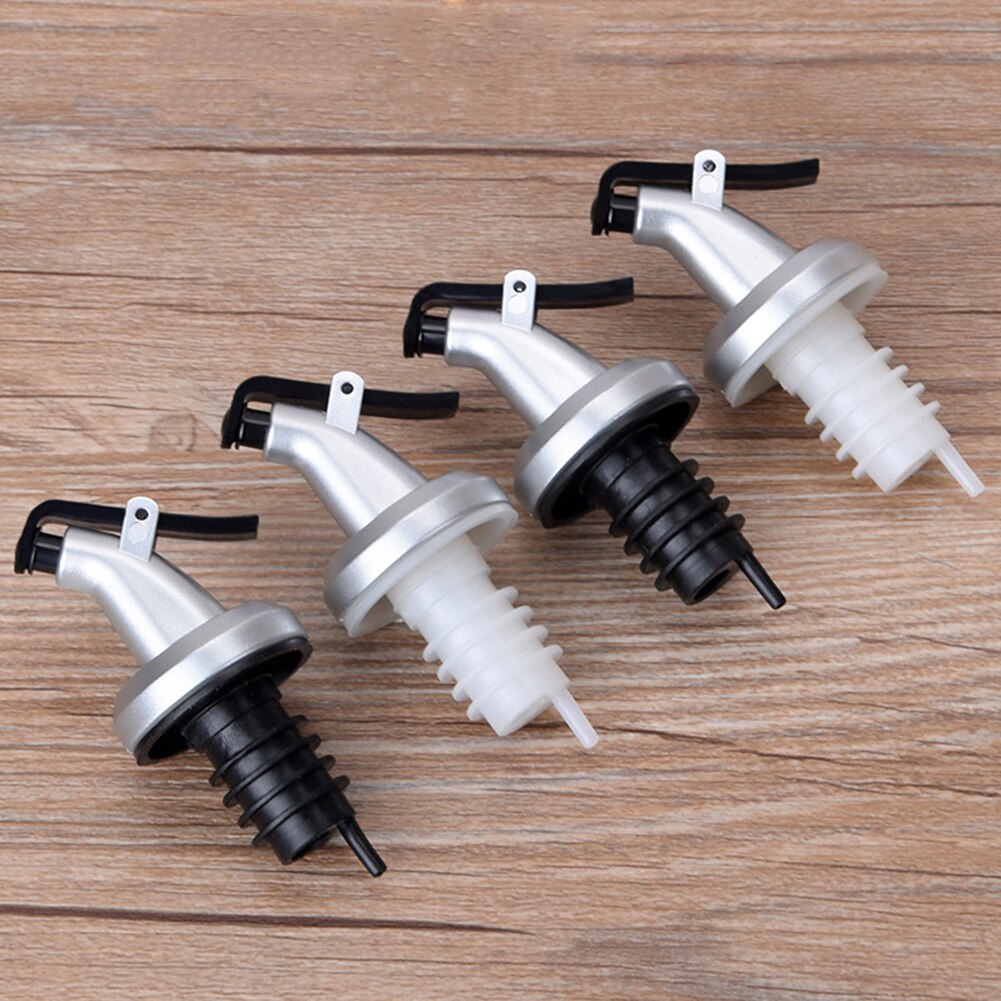 1pcs lekvrije nozzle mini giet saus kruiden tool water fles giet fles lekvrije flip top plug keuken accessoires