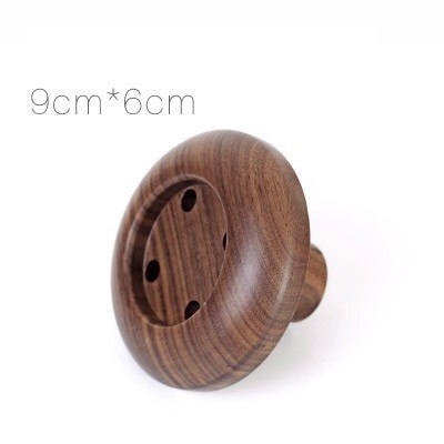 Europe Solid Wood Wall Hanging Coat Rack Bedroom Metope Simple And Easy Saddlebag Frame Button A Hook Clothes Frame: H