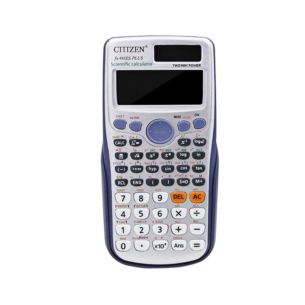 LCD Display Multi Functional Scientific Calculator Mathematics Tool School Office Use Supplies Students Stationery FX 991ES PLUS