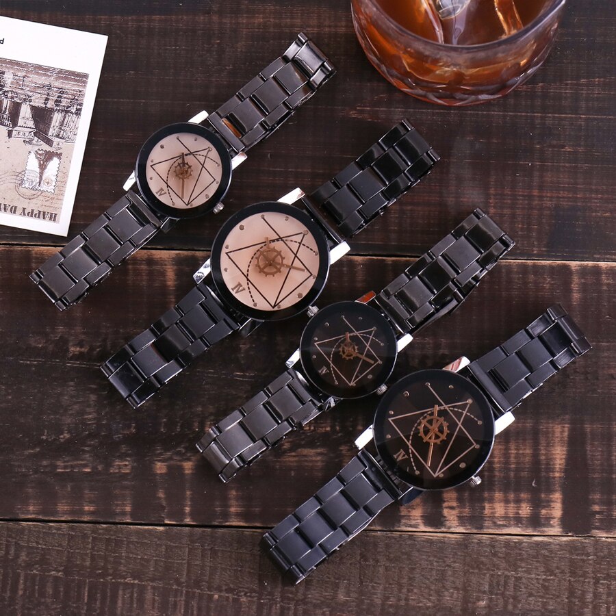 Mode Roestvrij Stalen Horloge Voor Vrouwen Quartz Analoog Armband Horloge Relogio Keramische Paar Horloge Minimalistische Horloge Horloge Mannen