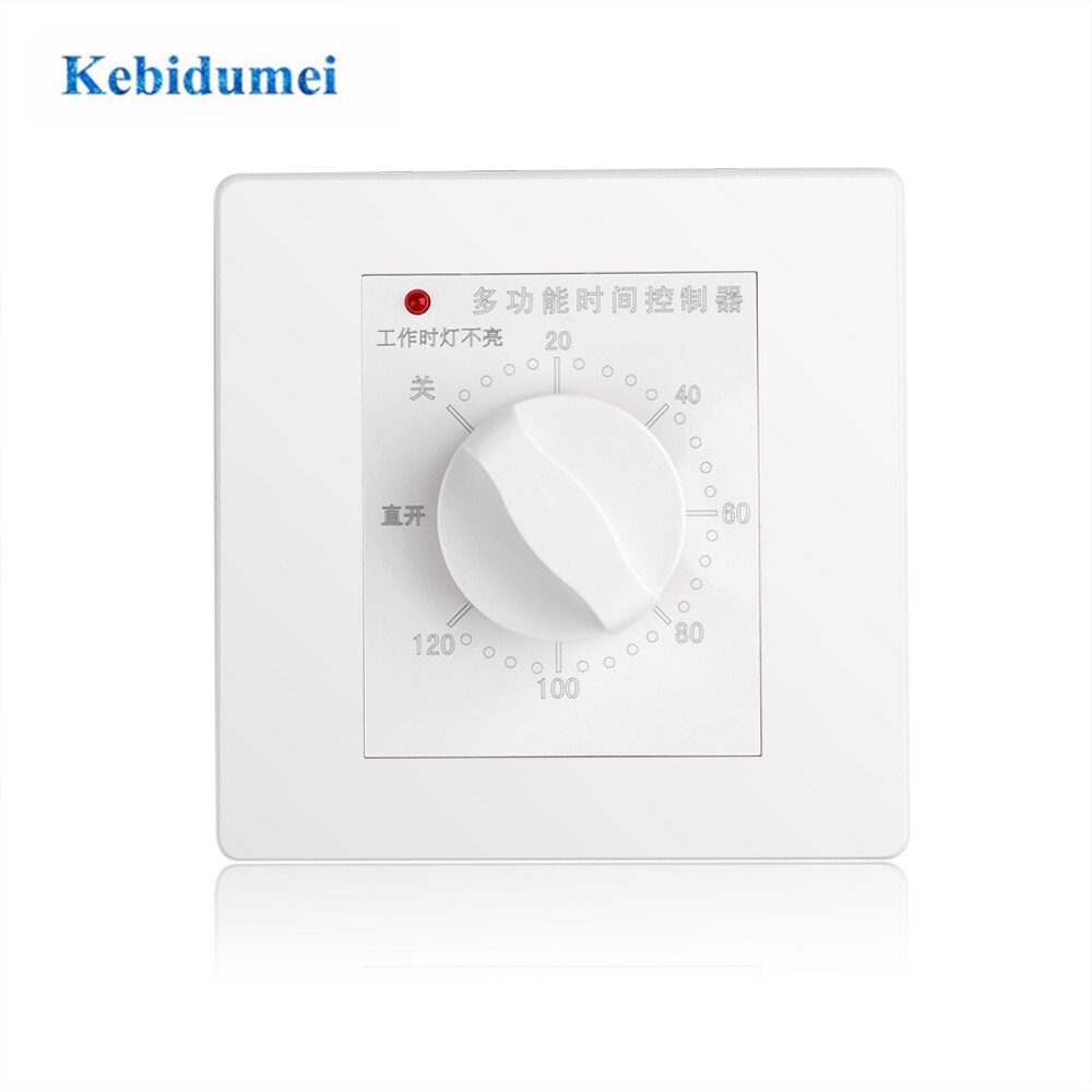 Mechanical Timer Switch AC 220V 20/60/120 Minutes Intelligent Timer Switch Controller Countdown High Power Timing Control Tools