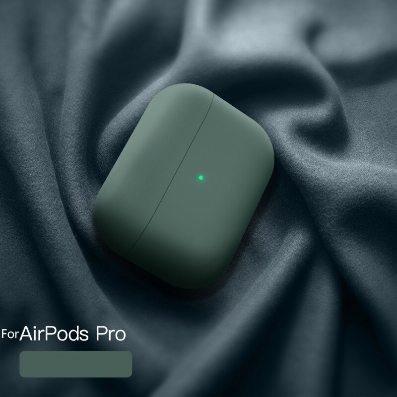Siliconen Case Voor Airpods Pro Case Draadloze Bluetooth Voor Apple Airpods Pro Case Cover Oortelefoon Case Voor Air Pods Pro 3 Fundas: AKP02-CBLvAnYing