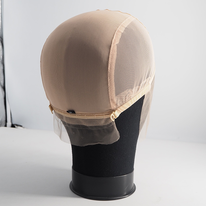 Cierre Frontal de encaje para peluca, gorros para hacer pelucas, malla, 13x6