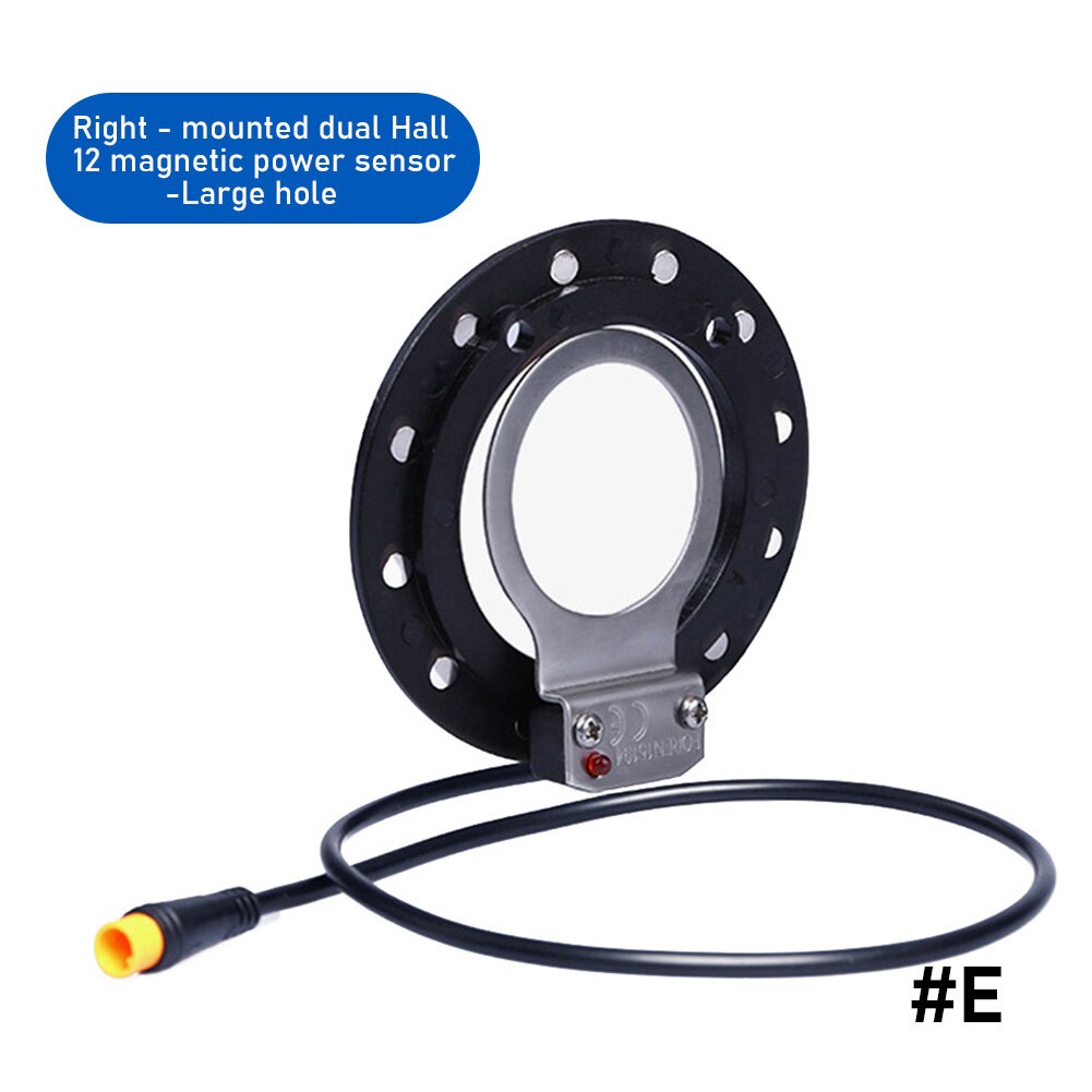 Single Double Hall Speed Sensor E-bike Electric Bicycle 5/8/12 Magnet Split Disk Pedal Assistant Sensor PAS System DIY Part: E