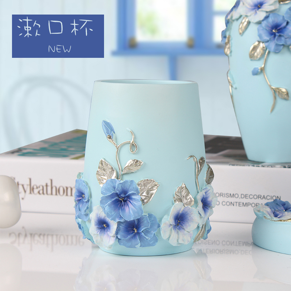 Schlecht fünf-stück badezimmer körperpflege waschen anzug waschen tasse drei-farbe hochzeit verheiratet hochzeit einzugsgeschenk lw413925
