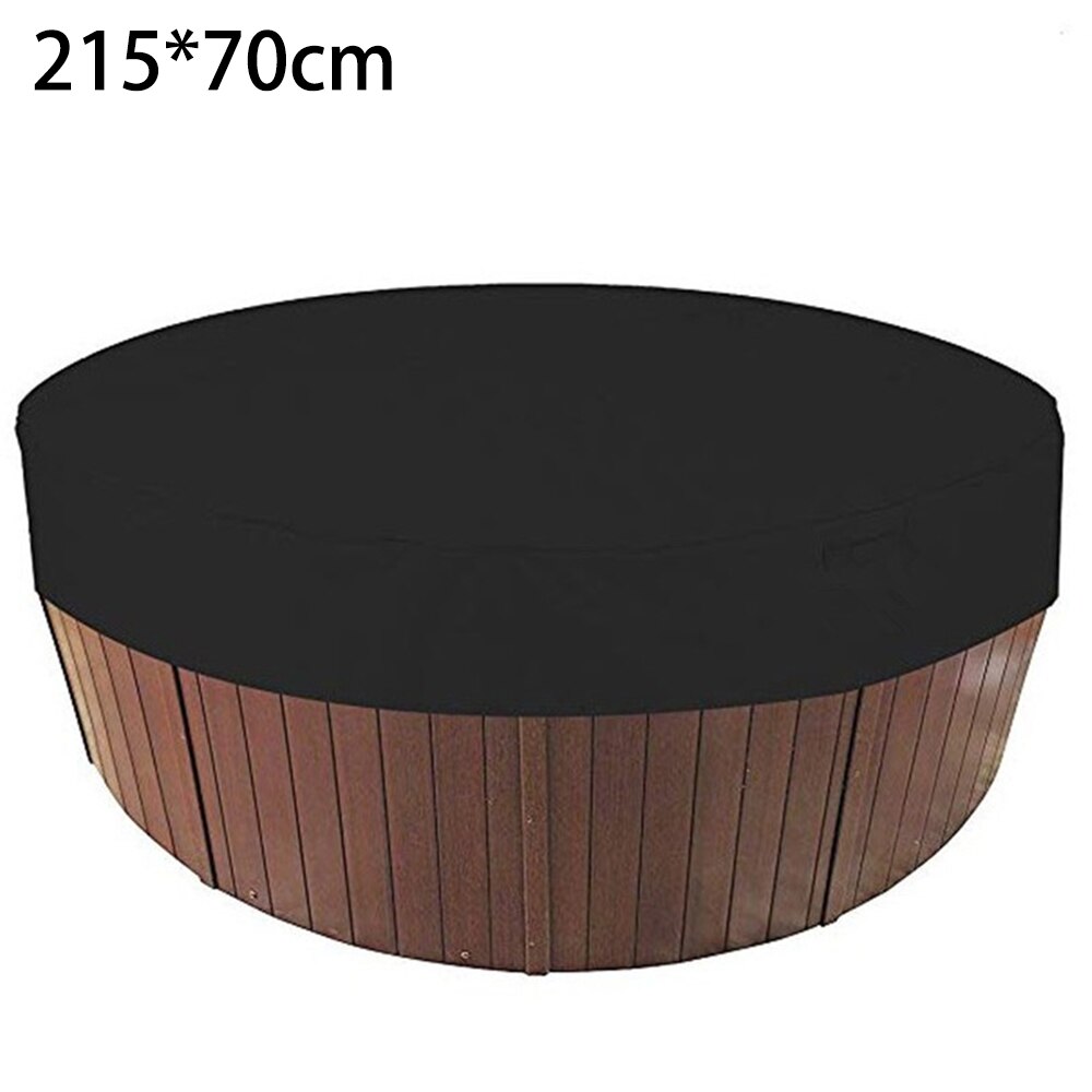 1 * Swimming Pool Cover Outdoor Tub Swimming Pool Cover Waterproof Canopy Dust Protection Cover: 215 70cm