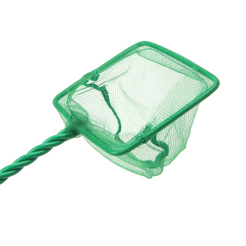 Pecera cuadrada para acuario, red para peces de 3 "-10", 6 tamaños, 85DA, 1 unidad