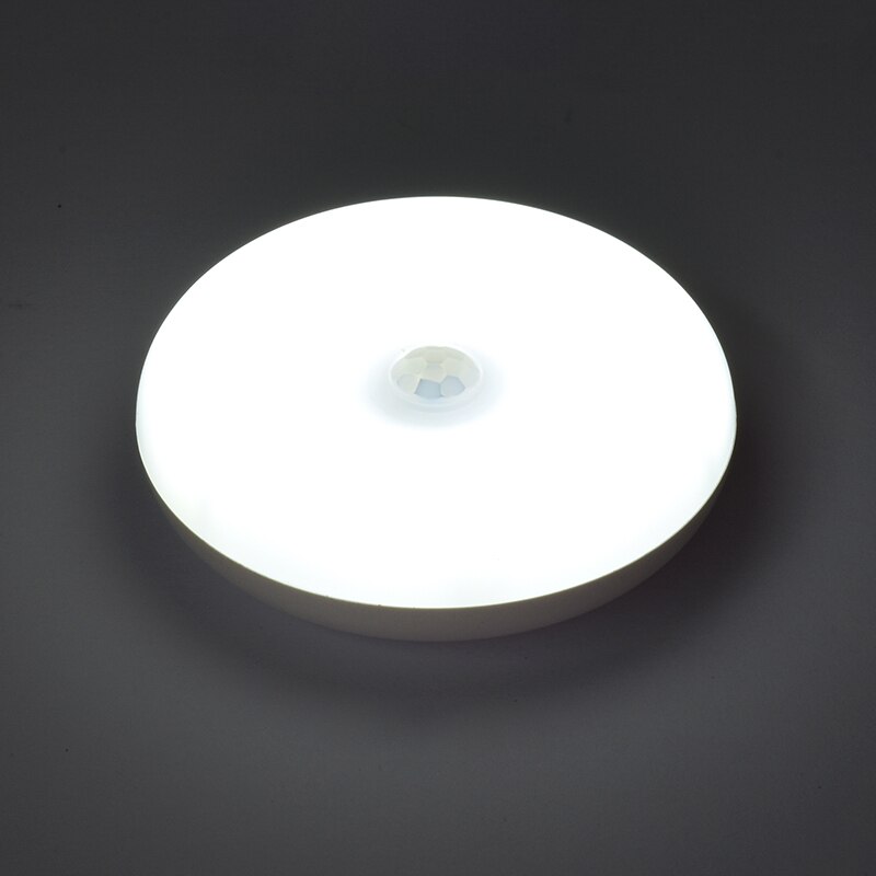 USB Sensor Night Light Can Automatically Recognize The Darkness And Light Up The Night Light In The Bedroom Aisle: white