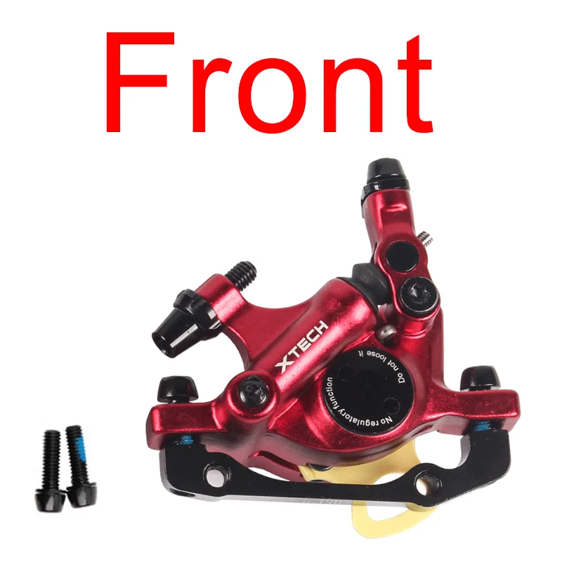ZOOM XTECH HB100 Hydraulic brakes mtb Cable Pulling bicycle brake caliper Disc bike zoom brake for Xiaomi M365 Electric Scooter: PURPLE
