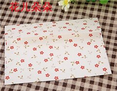 12pcs/lot exquisite flower envelope letterhead cherry roses letter paper fresh and floral envelope love letters: 1