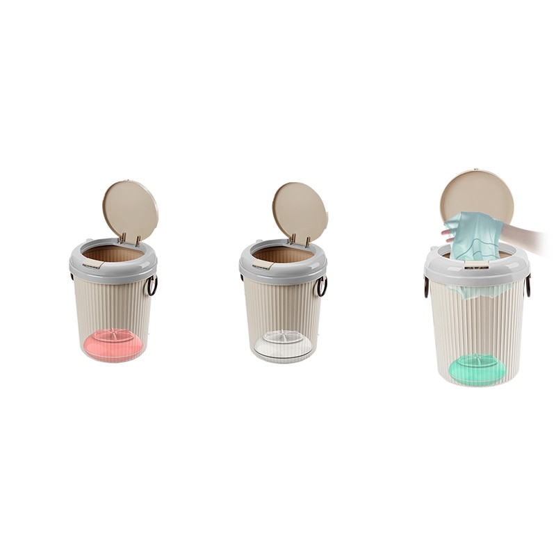 Portable Mini Clothes Washing Machine Bucket Home Self-Driving Tour Mini Washing Machine Rotating Turbines Washer