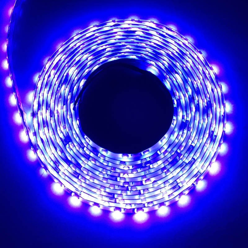 5 m UV 395nm 5050 SMD Paars 300 LED Flex Strip Licht Waterdicht 12 v