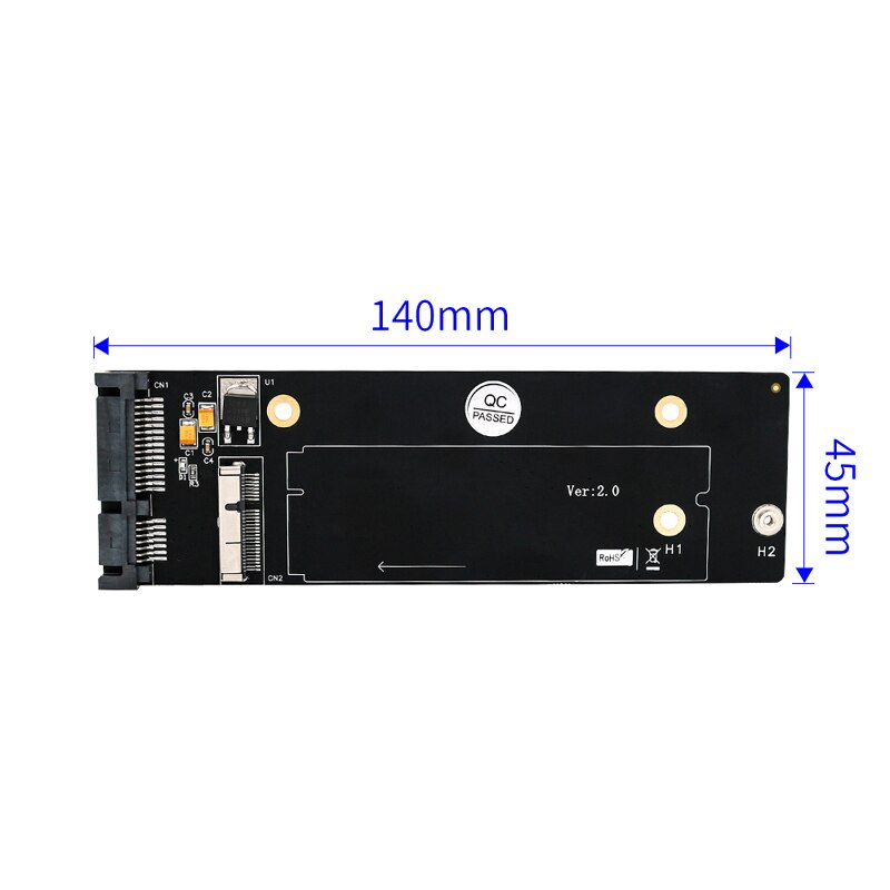 Voor Macbook Air Ssd Adapter Voor Apple Adaptador Ssd M.2 Adaptador Ssd Voor Macbook Air A1466 M2 Naar Sata Adapter met Usb Kabel