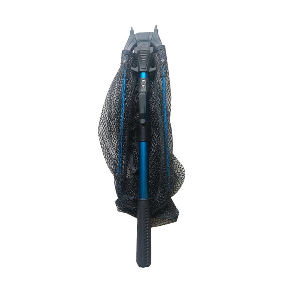 Fishing Net Retractable Telescopic Landing Net Aluminum Alloy Pole Mesh Network for Fisherman Angler Fish Tool