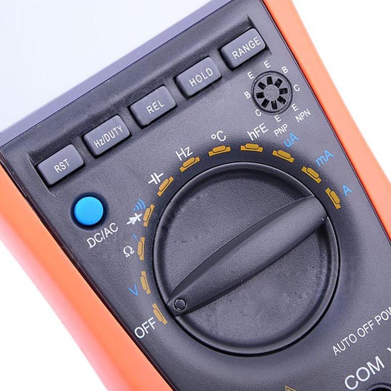 Autorange Digital multimeter FLUKE True RMS analog bar VC97 31/2 AC DC R C F Temp 3 3/4 Capacitance Frequency Temperature tester