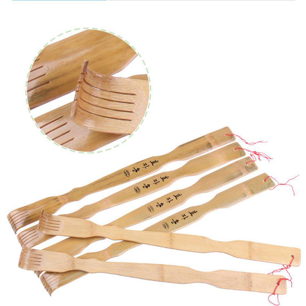 2Pcs 18inch Extra Long Scratching Backscratcher Korean Characters Bamboo Back Scratchers Self Massager