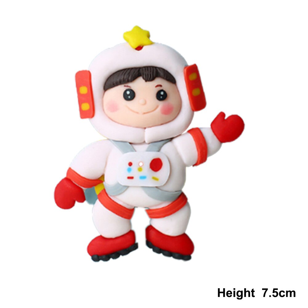 Astronauta Topper de la torta de universo espacio serie Planet de la torta del espacio ultraterrestre para de cumpleaños postre accesorios decoración festiva