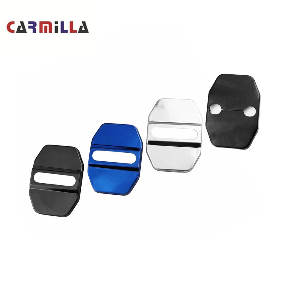 Cubierta de protección para cerradura de puerta de coche, accesorios para cerraduras de puerta Interior, embellecedor, para Jeep Compass 2th, , , ,