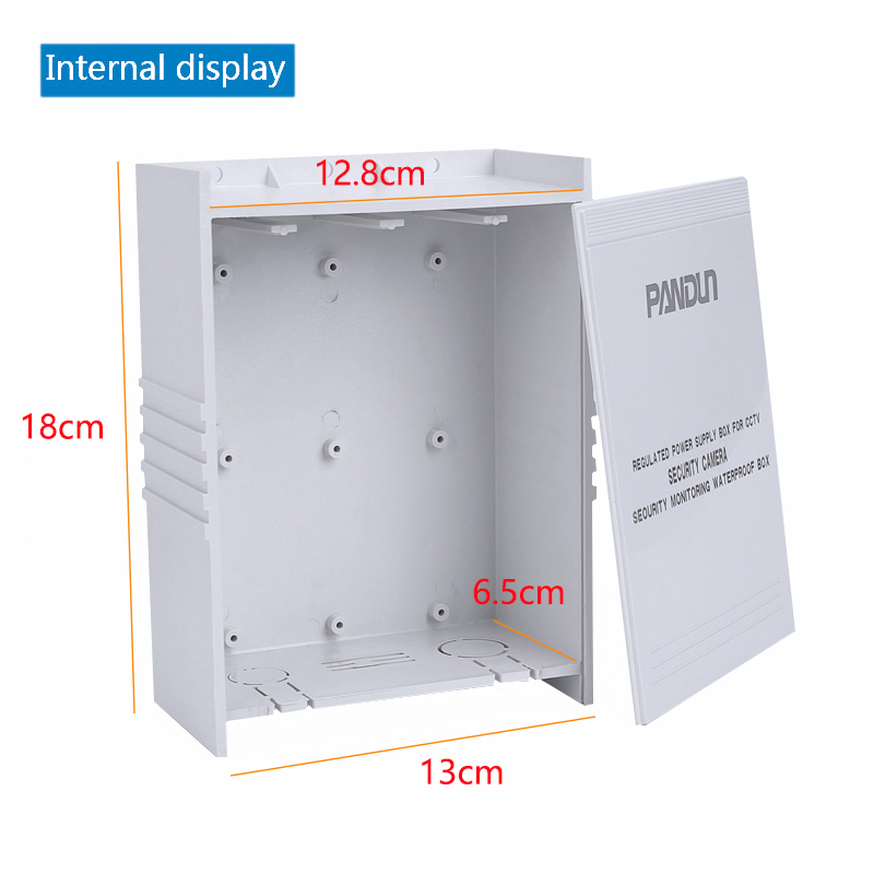 PANDUN gestabiliseerde voeding box voor cctv Camera seourity monitoring waterdichte doos