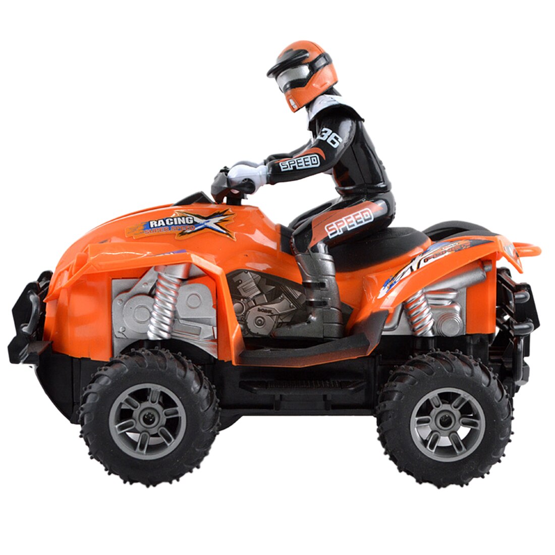 Lapset pojat lelu kaukosäädin lelut motocross poika tyttö nelipyöräinen rc moottoripyörä siisti lelu auto lelut & harrastukset eu pistoke oranssi