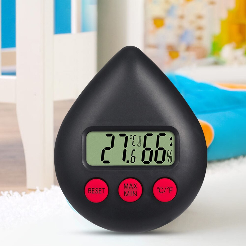 Mini LCD Digital Thermometer Hygrometer Indoor Room Electronic Temperature Humidity Meter Sensor Gauge Weather Station for Home