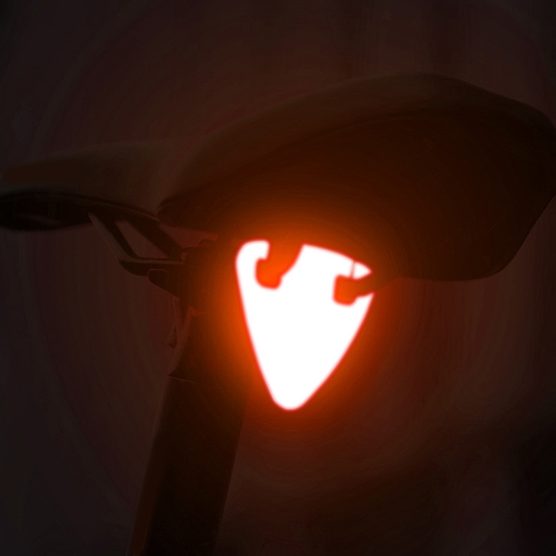 1 STKS Heldere Fietsen Reflector Draagbare Road Fiets Reflector Ultralight MTB TPU Reflecterende Driehoek Fietsaccessoires