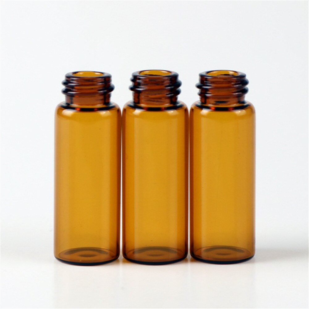 Tyhjä tippapullo meripihkan eteerinen öljy lasi aromaterapia neste ruskea 3ml 5ml hierontapipettipullot uudelleen täytettävät