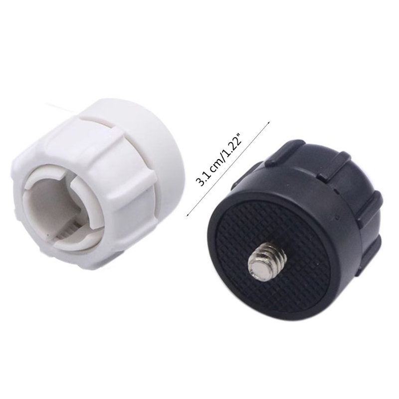 Ball Head Adapter Clip Mount for DVAction Camera Ballhead Converter 1/4 Screw to 17mm Ball Head Interface Joint Adapter