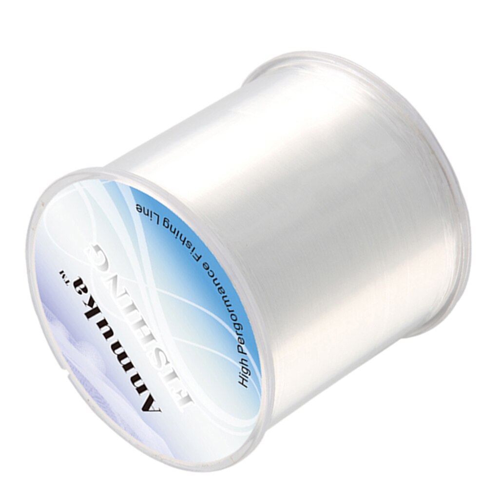Anmuka Krachtige Clear Gevlochten Wartels Nylon Fshing Lijn Monofilament Vislijn Teller Striper
