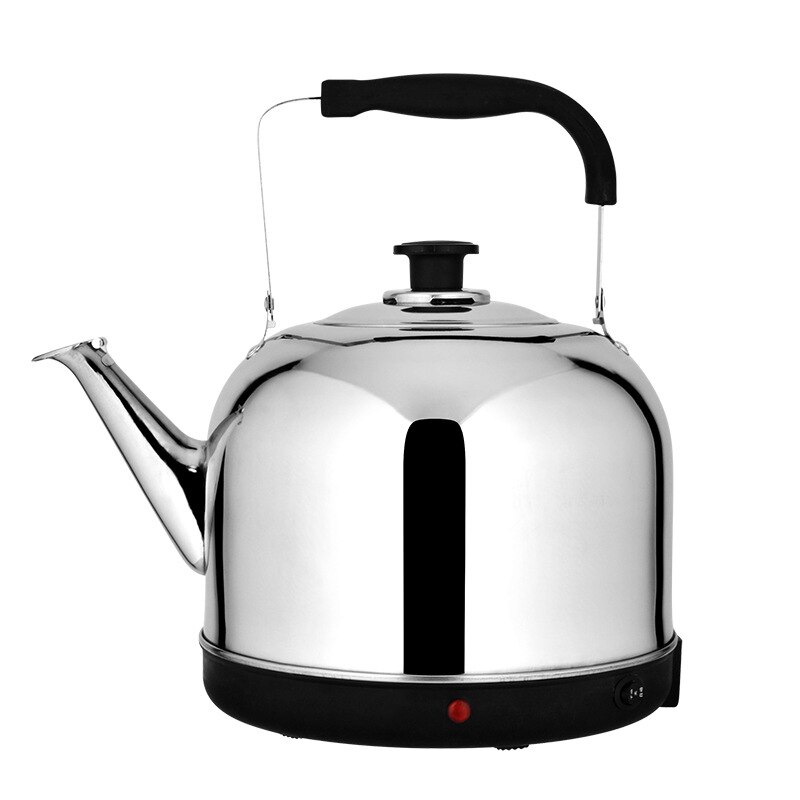 Long Spout Mouth Electric Kettle 4L Stainless Steel Thermostat Water Heating Bolier Boiling Pot Heater Auto-off Teapot