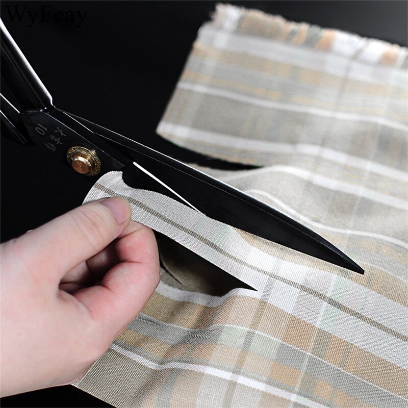 Ciseaux de tailleur gaucher, coupe de Gadget , couture droite, guide, tissu
