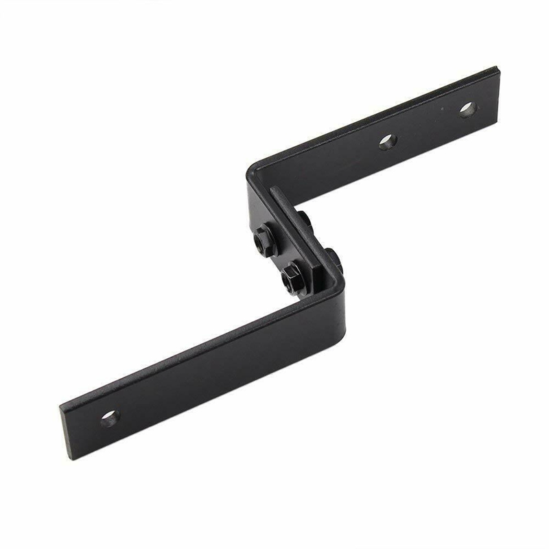 Stål bypass beslag vægmontering skydedøre stalde hardware rack del z