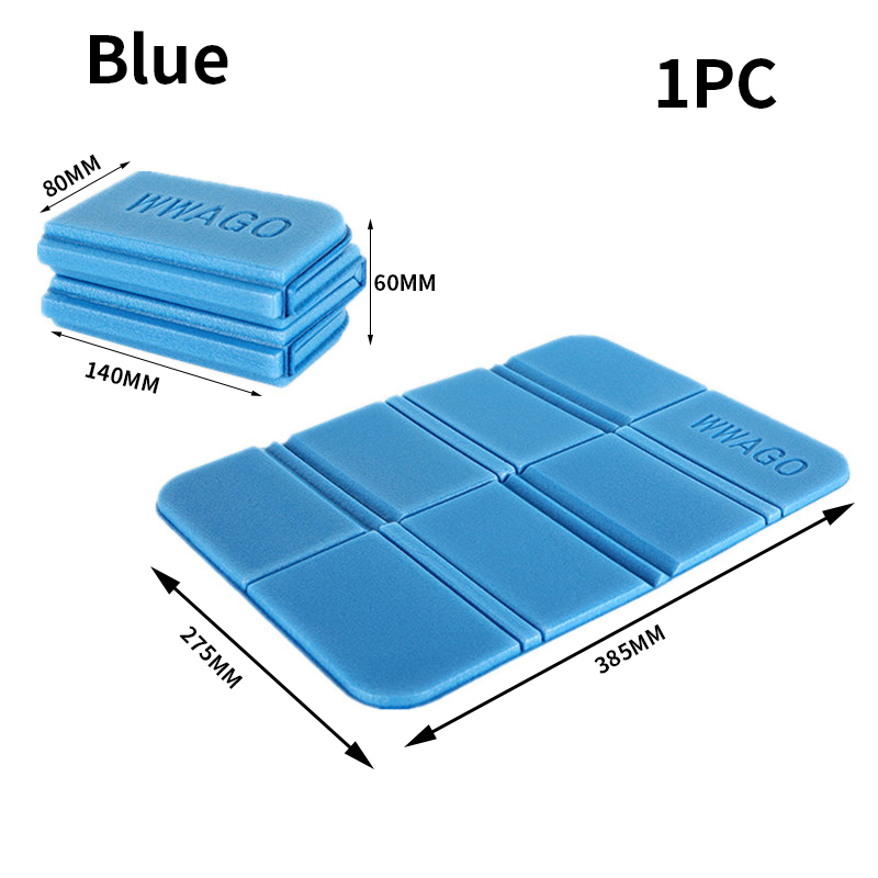 WWAGO Tappetino anti-umidità pieghevole Tappetino anti-umidità isolante portatile per esterni Tappetino per sedile da trekking Tappetino per culo a prova di umidità in schiuma Xpe: Rosso