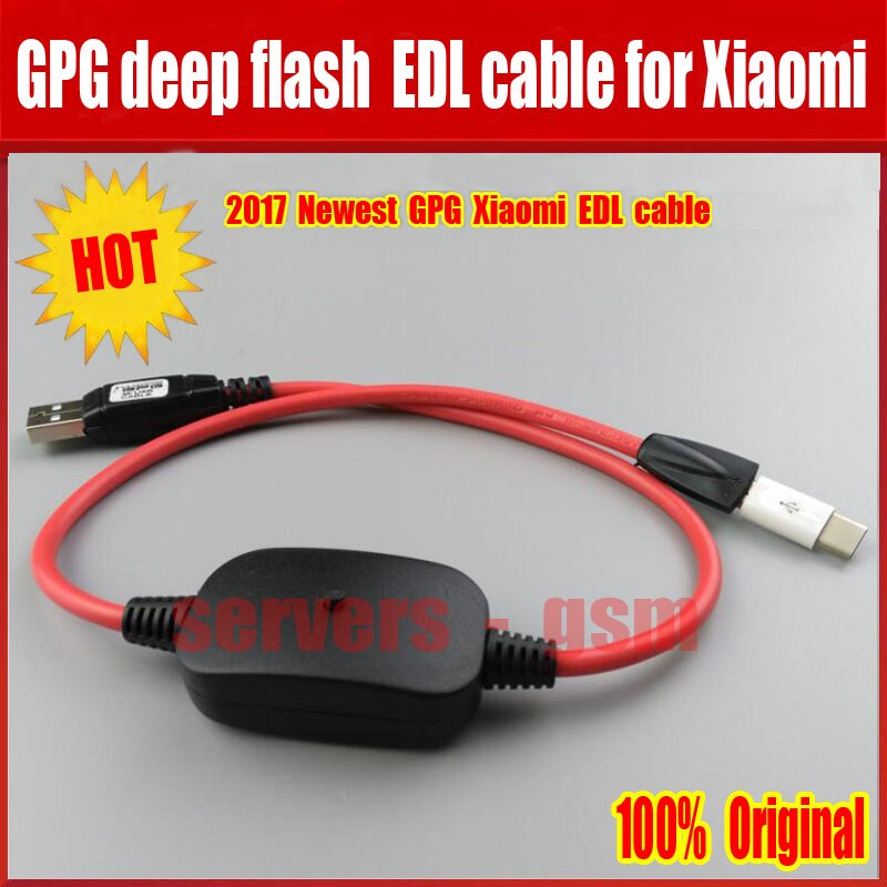 Newest GPG deep flash cable for Xiaomi mobile EDL cable for all Qualcomm phones into Deep Flash Mode