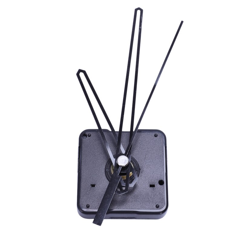 1 Set Replacement Wall Clock Repair Parts Pendulum Movement Mechanism Quartz Clock Motor With Hands & Fittings Kit(14.5x13x8