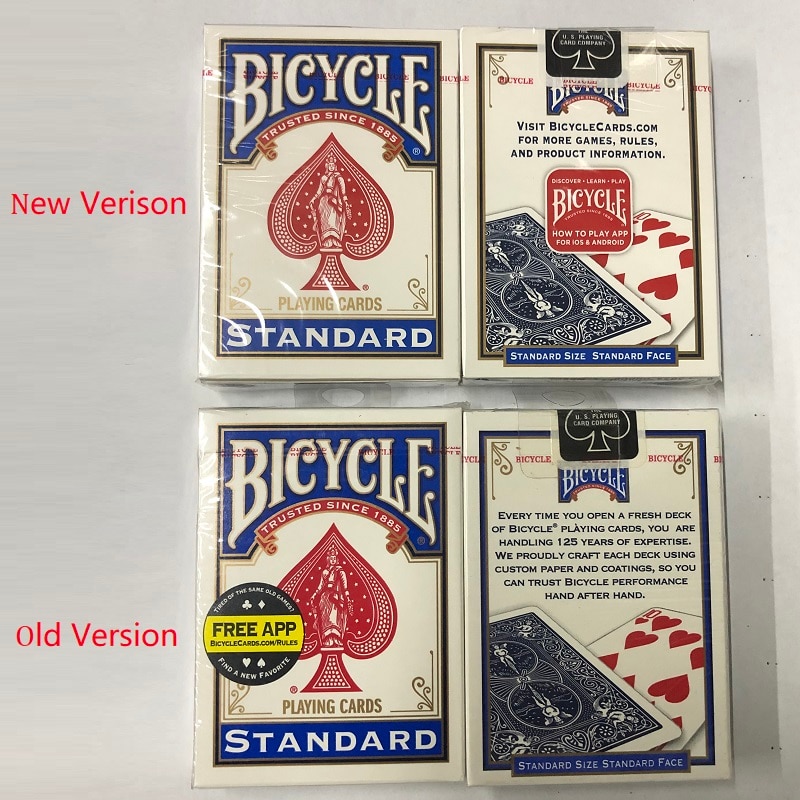 Fiets Rider Back Standaard Index Speelkaarten Rood/Blauw Dek Seconden Poker Verzegelde Uspcc Usa Magische Kaarten Magie tricks Props