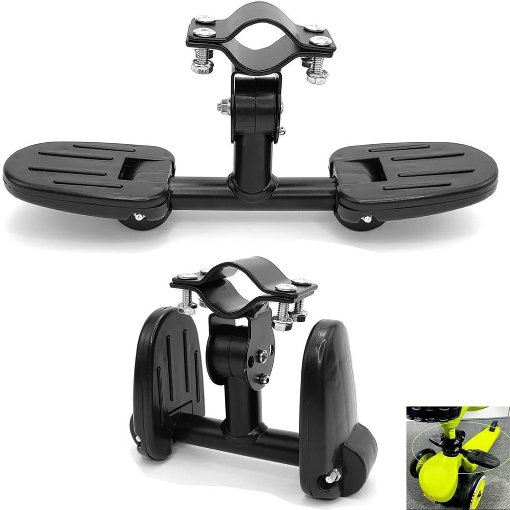 Universal Footrest Pedal with Folding Foot Pegs Toddler Balance Bike Footrest Toddler Tricycle Footrest Pedals Foot Rest