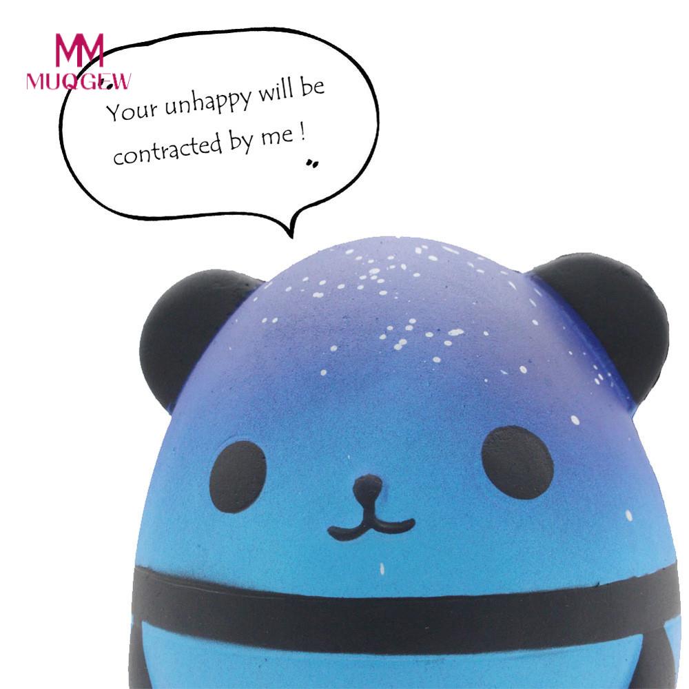 MUQGEW Toys for children Jumbo Galaxy Panda Squishy Slow Rising Kids Toys Giant squishy Collect Doll Stress Relief Toy Squishy