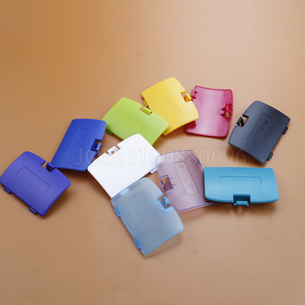 1Piece For GBC Battery Cover Case Shell Lid Door Replacement For Gameboy GBC Color Console Back Door Case Repair