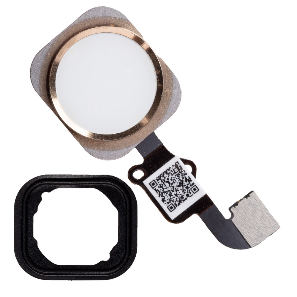 Home Button with Flex Cable for iPhone 6 6S 4.7"/ 6S 6 plus 5.5" Complete Assembly Spare Part Replacement Black/White/Gold