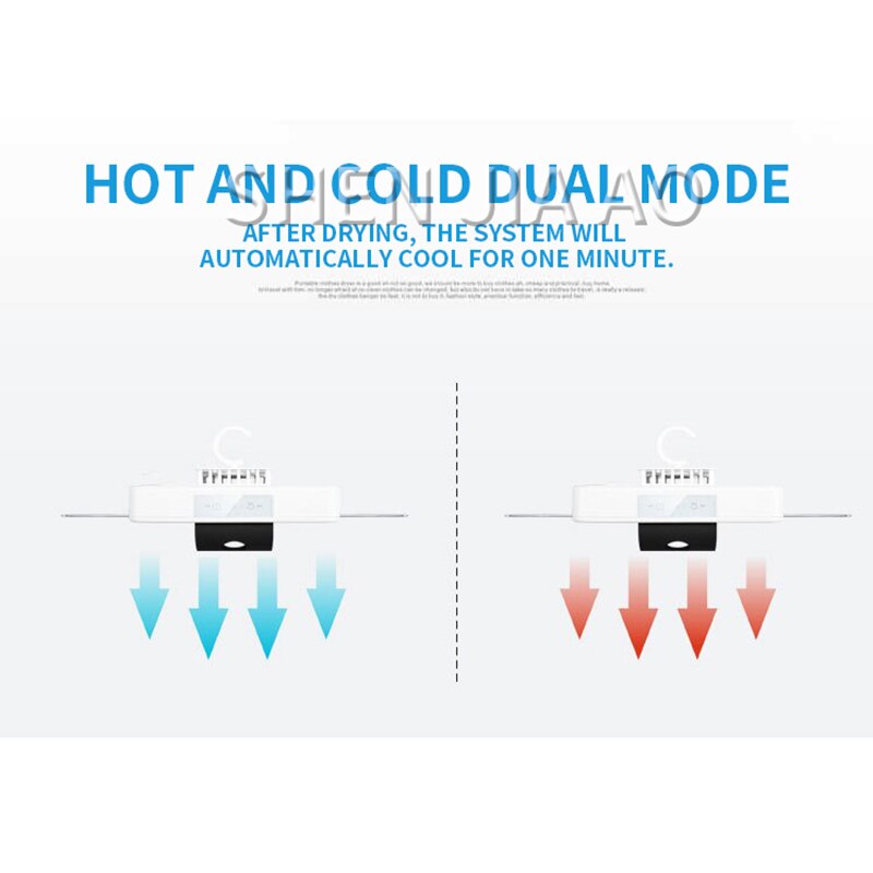 Mini Clothes Dryer Folding Drying Hanger Portable Travel Clothes Drying Machine Clothes Dryer 220v 380w