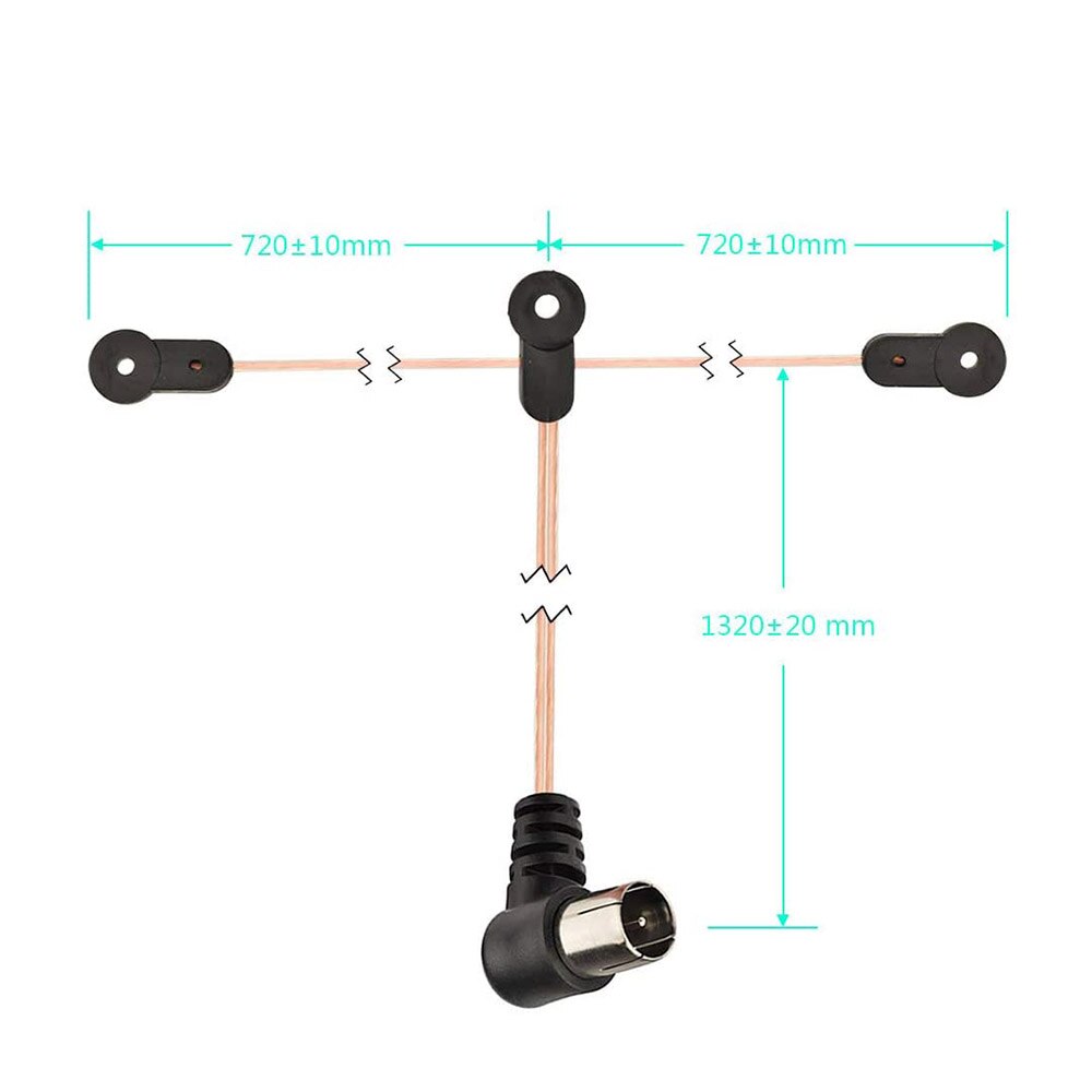 Dab Antenne Fm Dipool Antenne Voor Denon Pioneer Onkyo Yamaha Marantz Bose Wave Muziek Systeem Av Audio Vedio Home Theater ontvanger