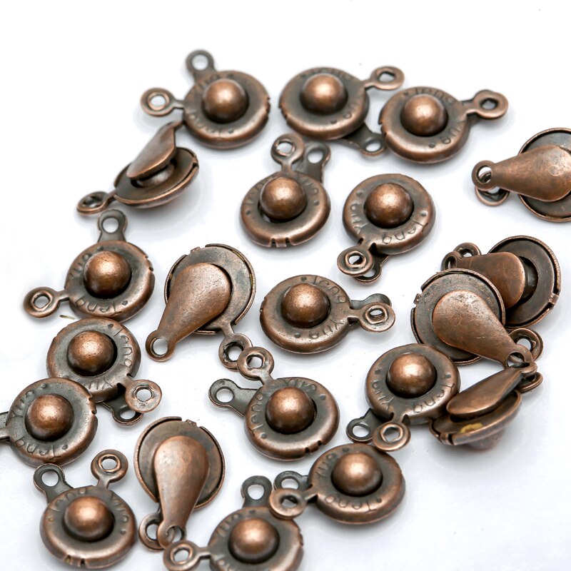 30 Sets 15X8 Mm Snap Sluitingen Voor Armbanden Ketting Sieraden Maken Sluiting Haken Connector Charms Diy Accessoires