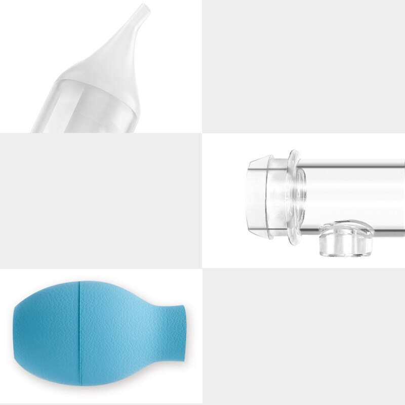 2 Pcs Baby Nasale Zachte Siliconen Materiaal Aanzuiger Neus Absorberende Baby Babysnuiter Pasgeboren En Kinderen Neus-Plug Schoon up