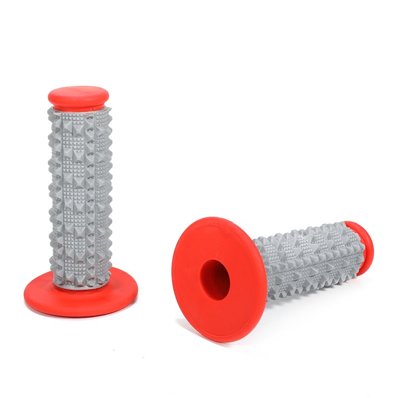 Motorcycle Handle Grip MX Grip for Motocross Enduro Supermoto CRF YZF WRF KXF KLX Dirt Pit Bike Enduro: Red