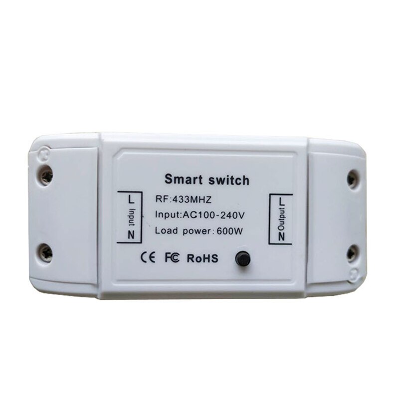 433 RF On-off Device Wireless Receiver Remote Control Switch Smart Home Modification Remote Control Switch With Alexa Google
