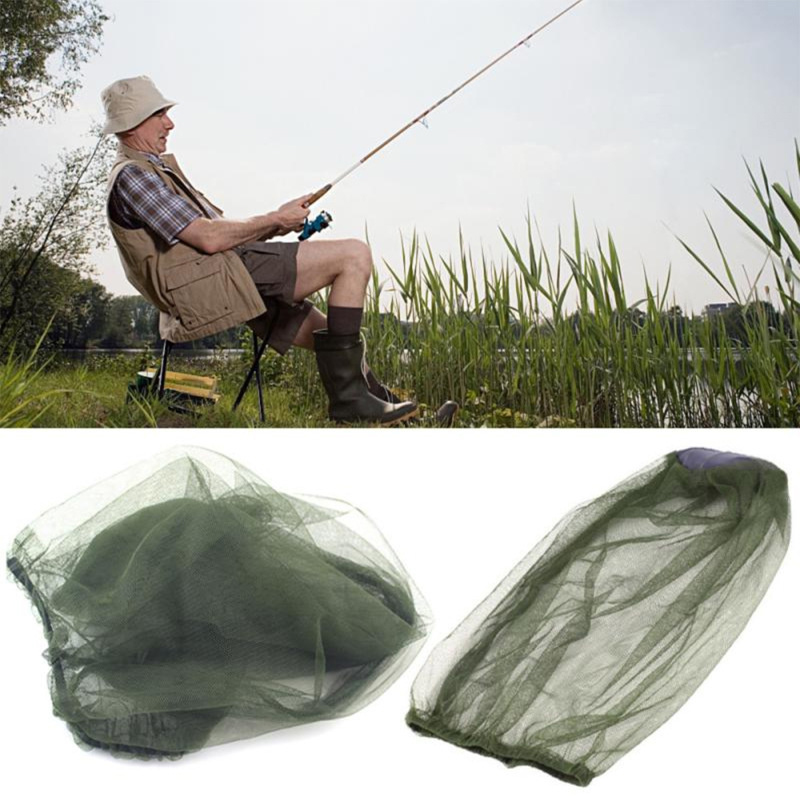 Anti mosquito inseto jardim apicultura chapéu acampamento bug malha cabeça net protetor facial chapéus boné de pesca redes boné de pesca ao ar livre
