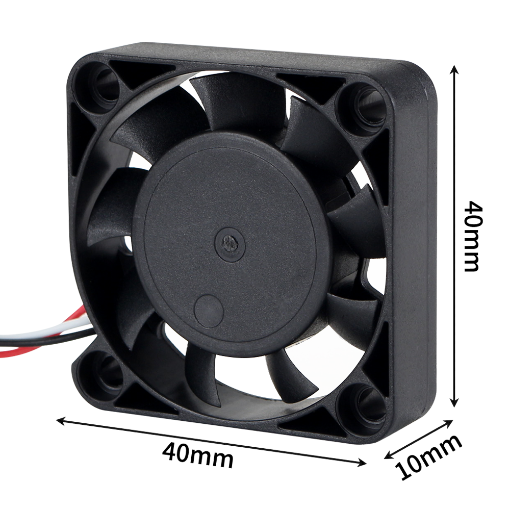 Prusa i3 MK3 3D Printer Onderdelen Super Stille Koelventilator 4010 Hydraulische Lager Fan 5V 40*40*10 Cool Fan Cooler Radiator Mouw