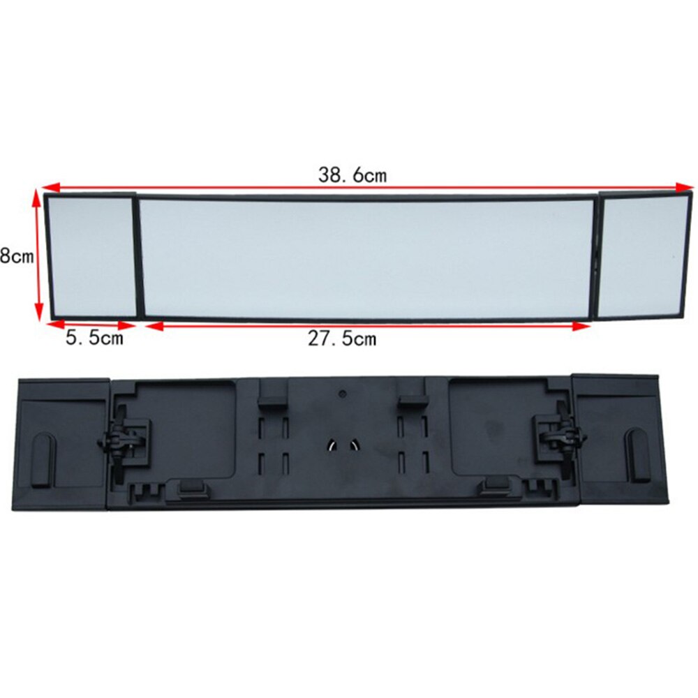Universal Car Rear Mirror Wide Angle Rearview Mirror Car Wide Convex Curve Interior On Rear View Mirror